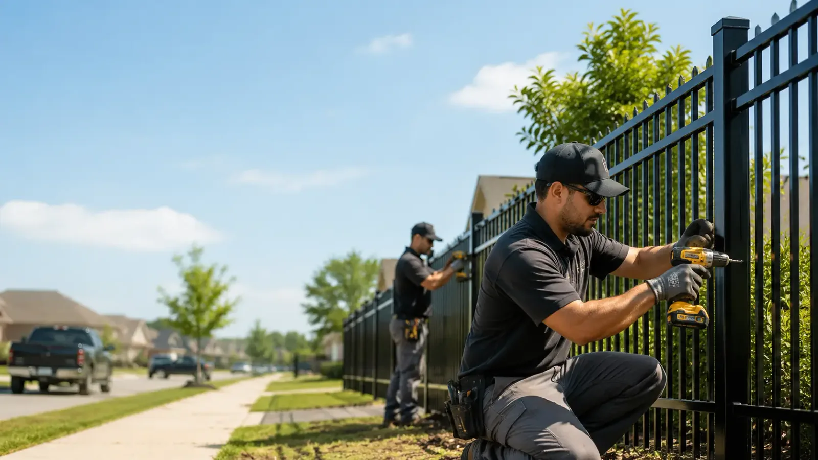 Metal Fence Installation in Pipestem, WV